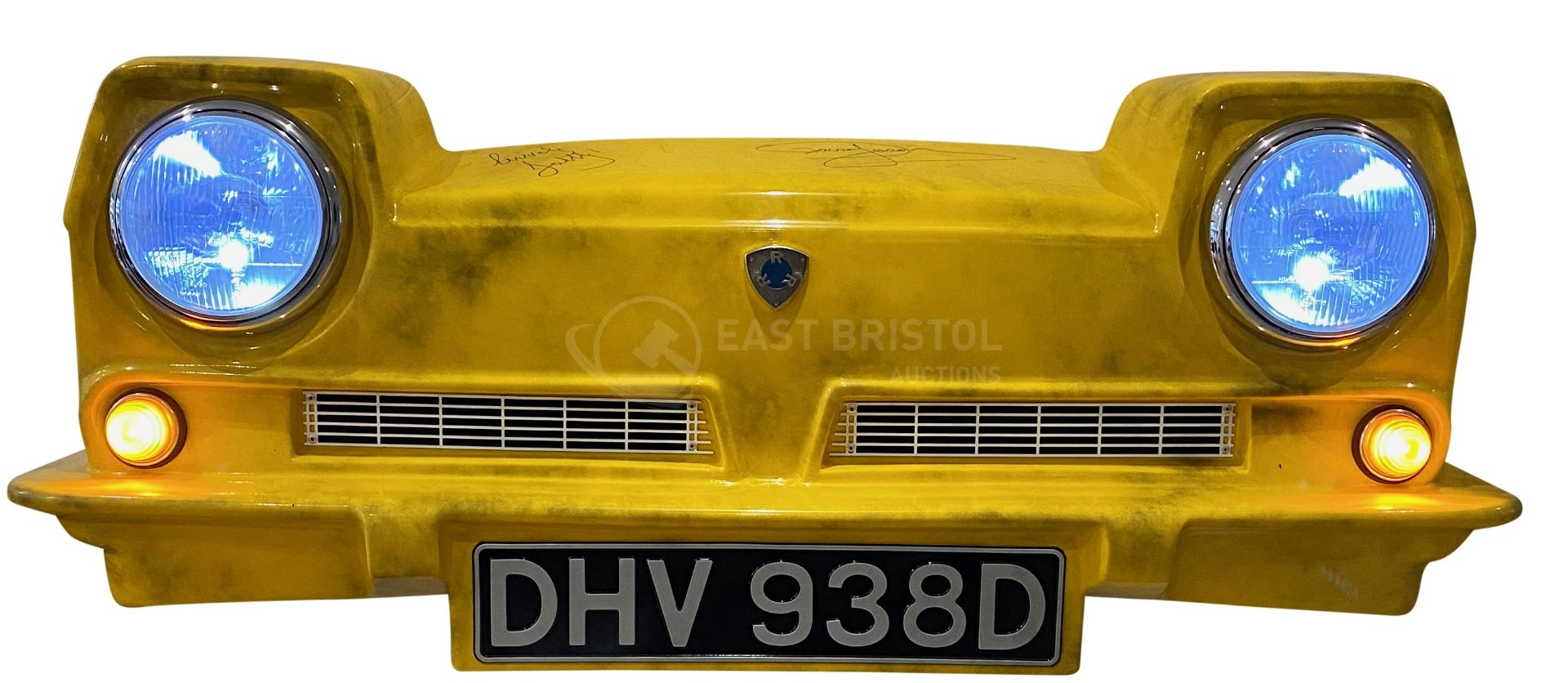 ONLY FOOLS & HORSES - TROTTER VAN FRONT END - SIGNED BY DAVID JASON - Image 5 of 7