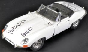 ONLY FOOLS & HORSES - GO WEST YOUNG MAN - DUAL SIGNED E TYPE JAG