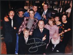 ONLY FOOLS & HORSES - DAVID JASON SIGNED 16X12" PHOTOGRAPH