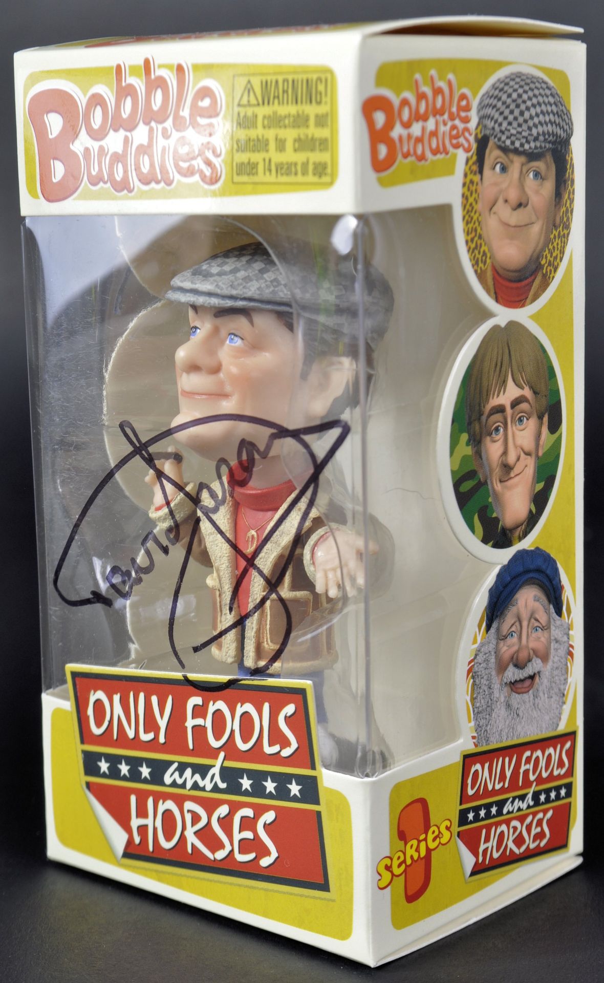 ONLY FOOLS & HORSES - SIR DAVID JASON SIGNED BOBBLEHEAD FIGURE - Image 3 of 5