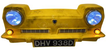 ONLY FOOLS & HORSES - TROTTER VAN FRONT END - SIGNED BY DAVID JASON