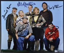 ONLY FOOLS & HORSES - GREEN GREEN GRASS - SIGNED CAST PHOTOGRAPH