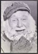 ONLY FOOLS & HORSES - BUSTER MERRYFIELD SIGNED POSTCARD
