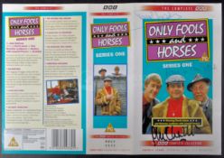 ONLY FOOLS & HORSES - SERIES 1 - TRIPLE SIGNED VHS COVER
