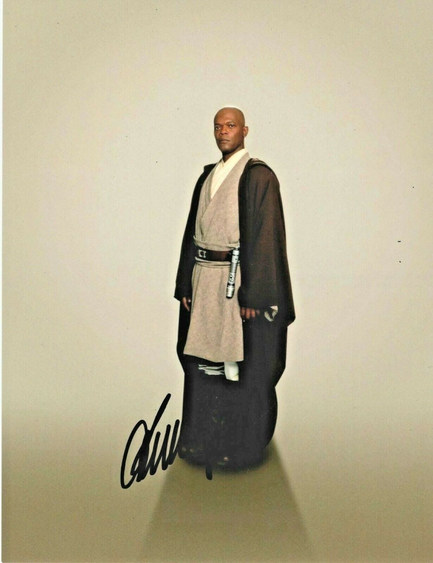 STAR WARS - SAMUEL L JACKSON - 8X10" AUTOGRAPHED PHOTO - ACOA