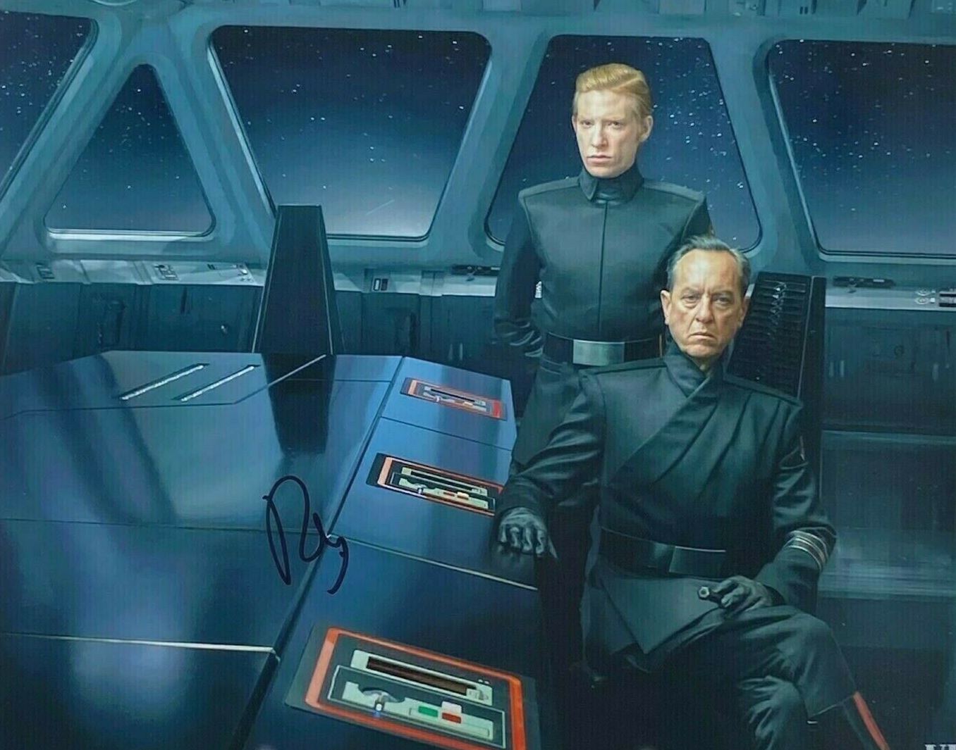 STAR WARS - RICHARD E GRANT - AUTOGRAPHED 8X10" PHOTO - AFTAL