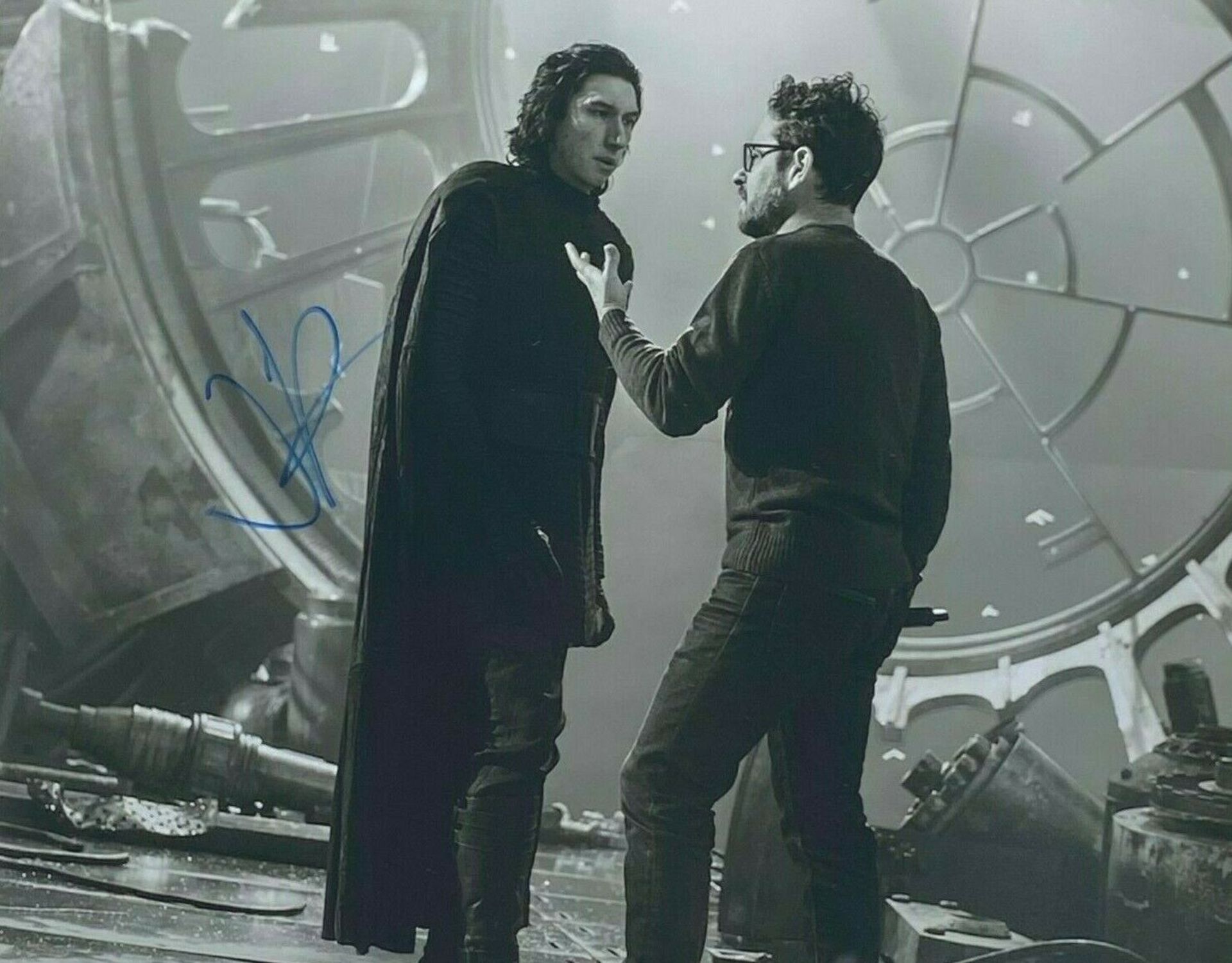 STAR WARS - JJ ABRAMS (DIRECTOR) - AUTOGRAPHED 8x10" PHOTO - AFTAL