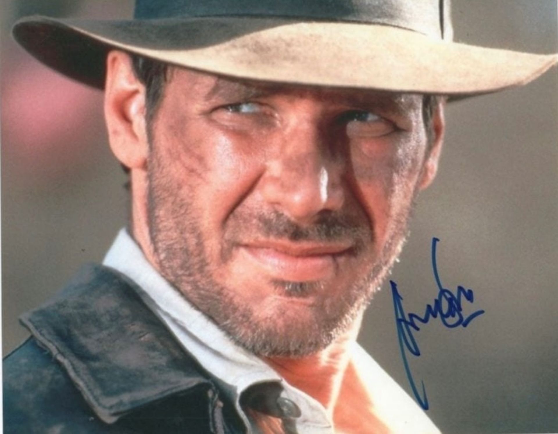 STAR WARS / INDIANA JONES - HARRISON FORD - SIGNED 8X10" - AFTAL