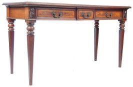 EARLY 19TH CENTURY GEORGE III MAHOGANY SERVING TABLE