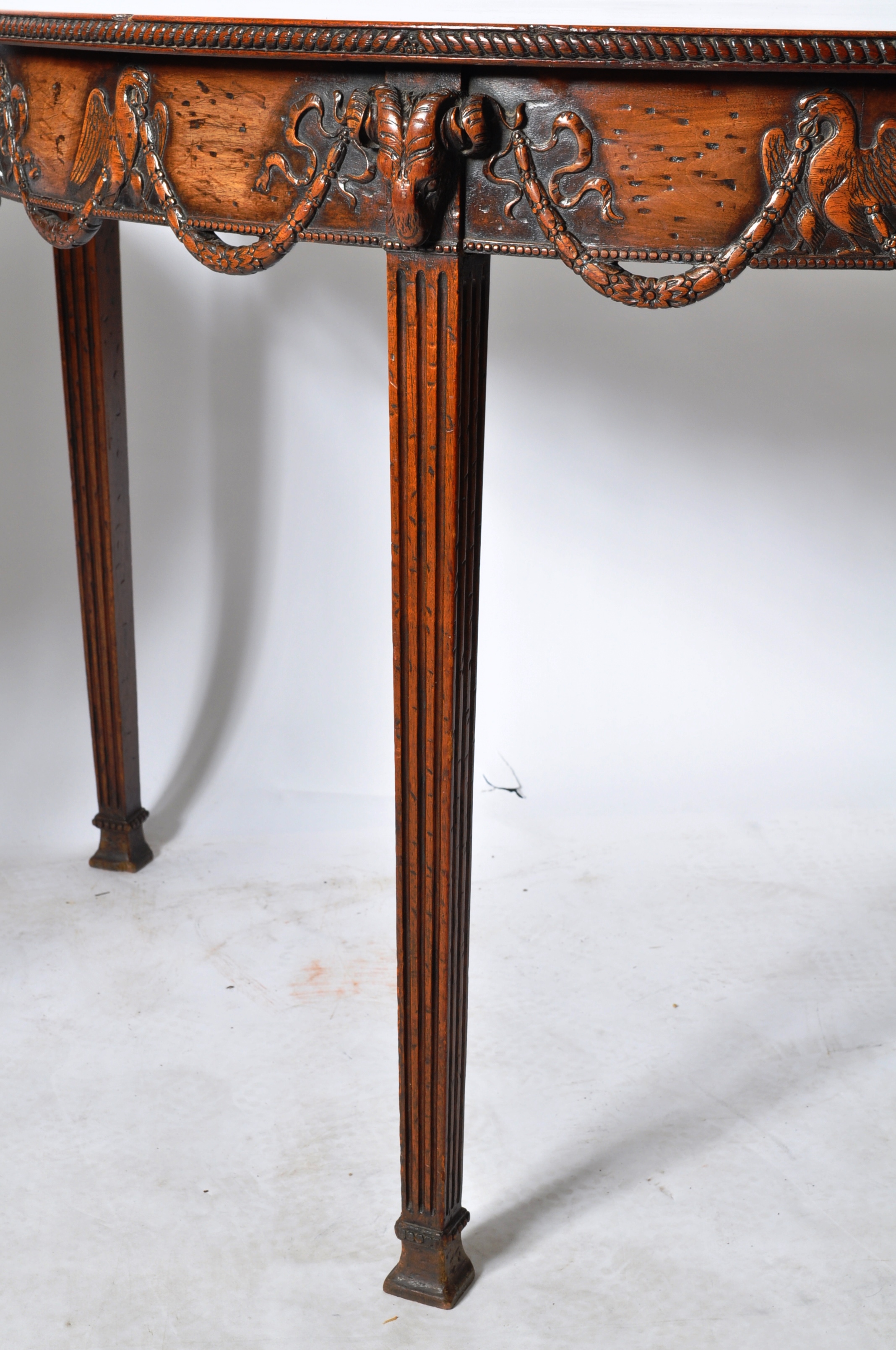 PAIR OF ROBERT ADAM MANNER CONSOLE TABLES - Image 9 of 9