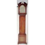 18TH CENTURY GEORGE III SCOTTISH BANNERMAN LONGCASE CLOCK