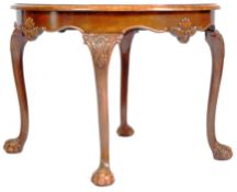 19TH CENTURY WALNUT SIDE OCCASIONAL TABLE ON LEGS