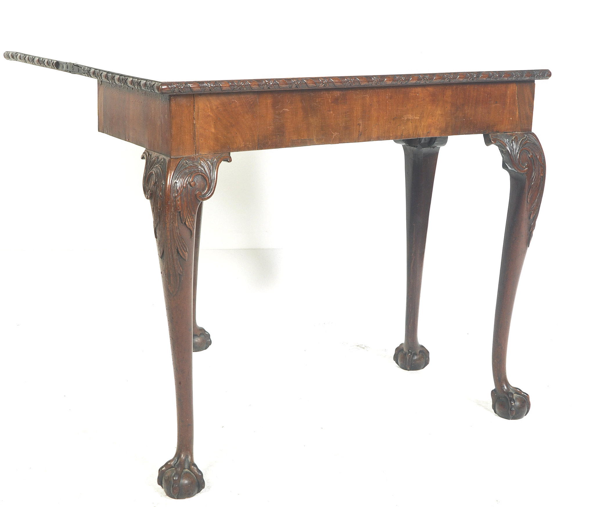 18TH CENTURY GEORGE III MAHOGANY TEA TABLE - Image 5 of 9