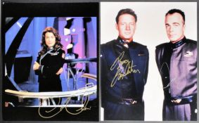 BABYLON 5 - AMERICAN SCI-FI SERIES - COLLECTION OF AUTOGRAPHS