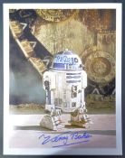 STAR WARS - KENNY BAKER (1934-2016) - AUTOGRAPHED 8X10" COLOUR PHOTO