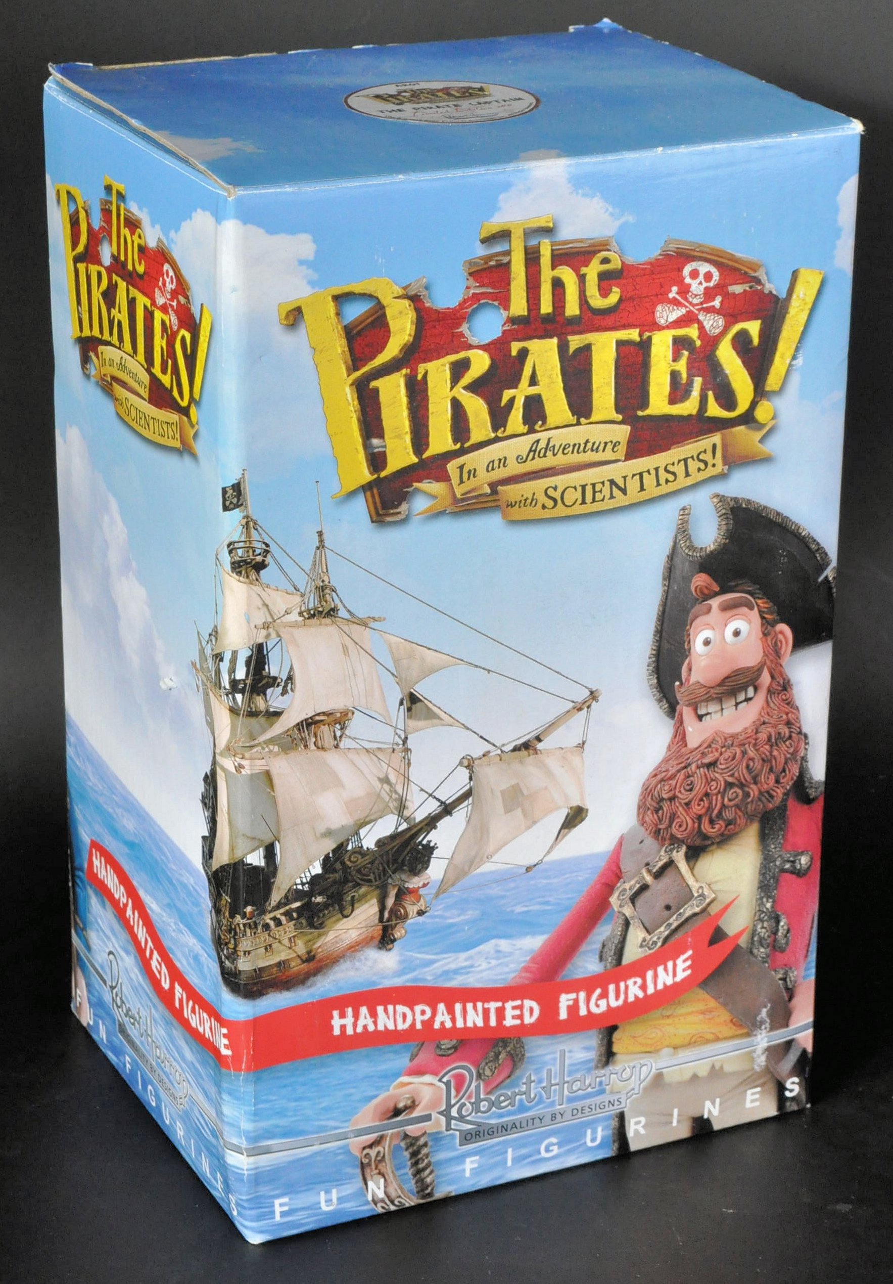 AARDMAN ANIMATIONS - THE PIRATES - ROBERT HARROP - LIMITED EDITION FIGURINE