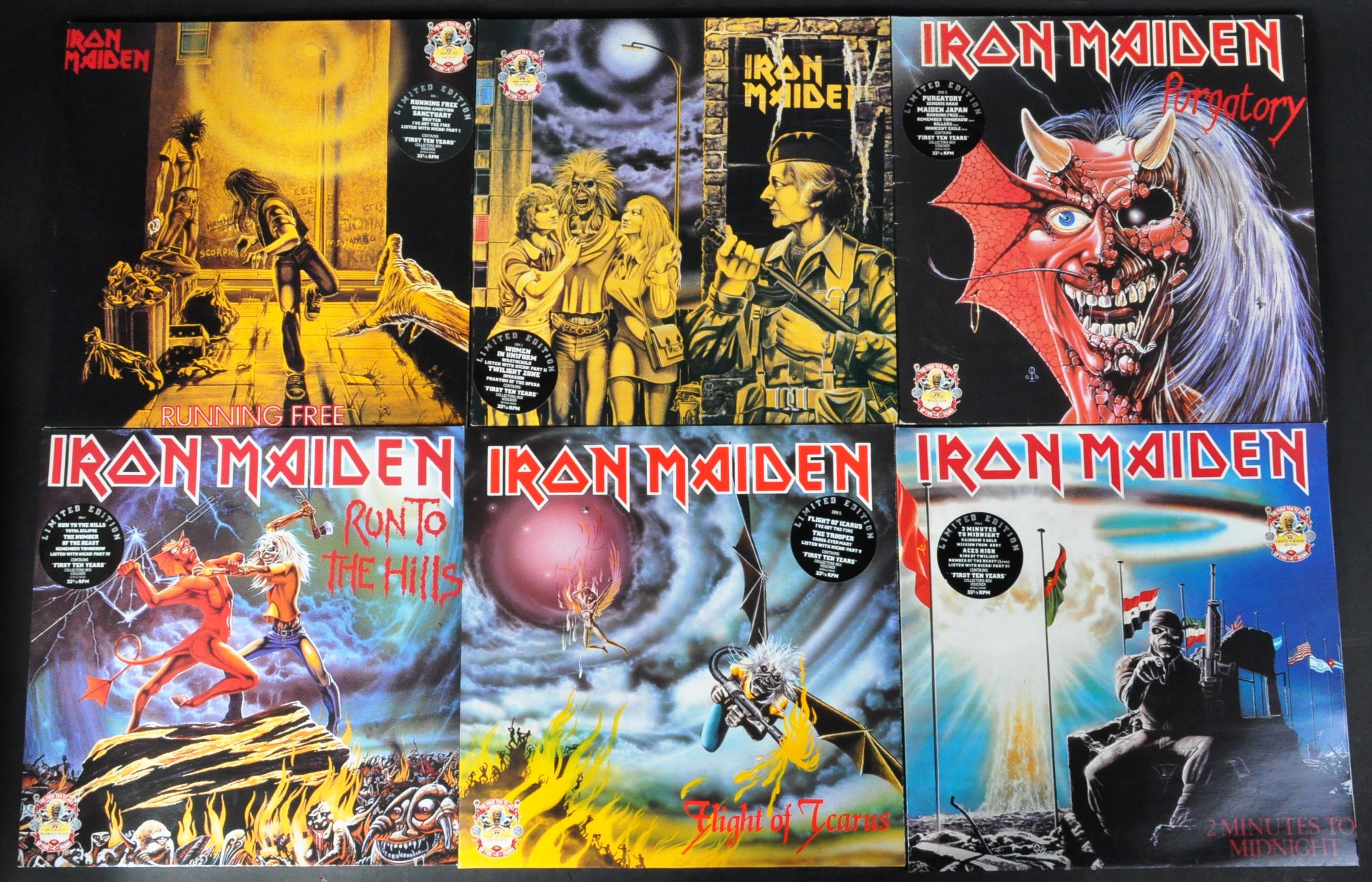 IRON MAIDEN - THE FIRST TEN YEARS - 20X 12" SINGLES BOXSET - Image 3 of 5