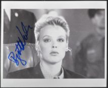 BRIGITTE NIELSON - ROCKY IV - AUTOGRAPHED 8X10" PHOTO - ACOA