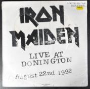 IRON MAIDEN - LIVE AT DONINGTON LIMITED EDITION TRIPLE VINYL ALBUM