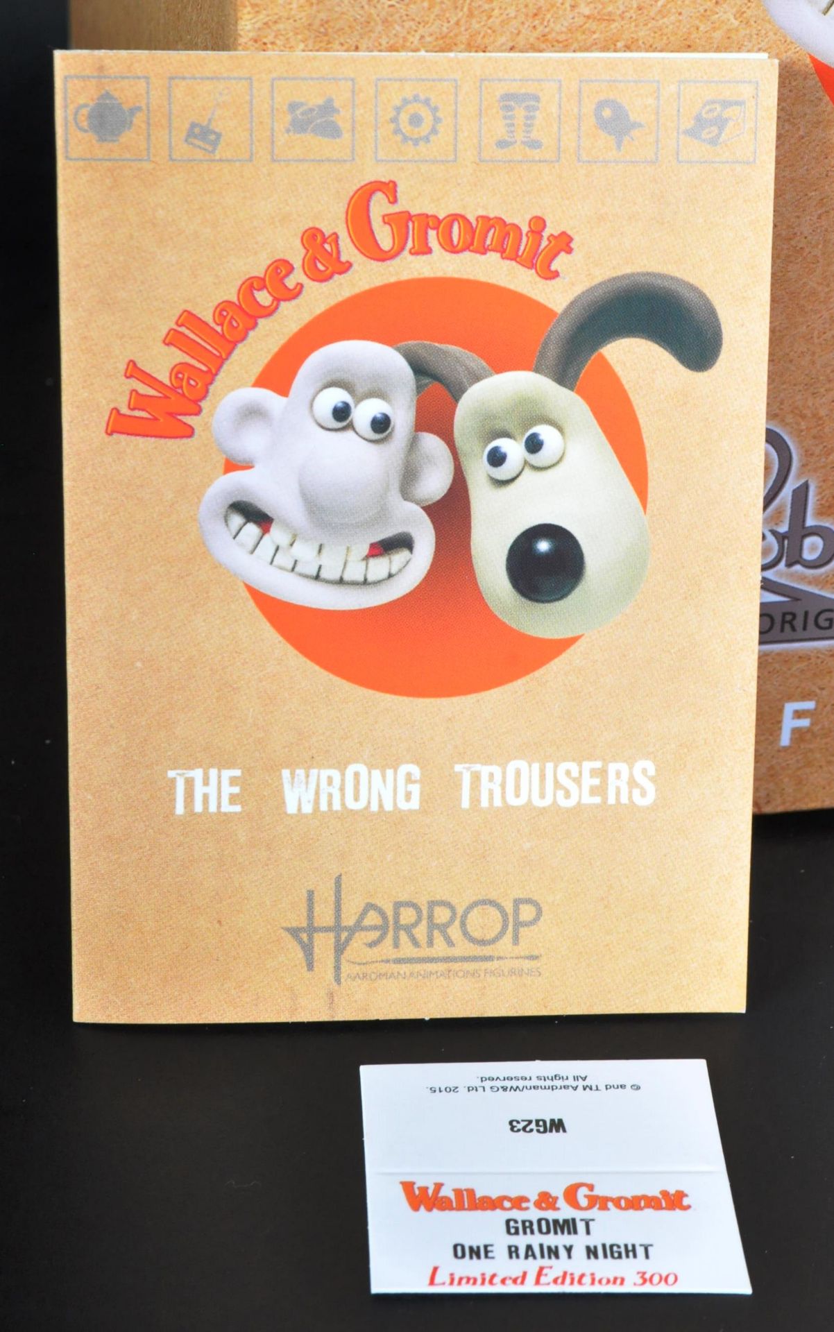 WALLACE & GROMIT - ROBERT HARROP - LIMITED EDITION FIGURINE - Image 6 of 6