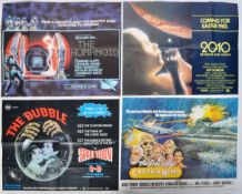MOVIE POSTERS - SCI FI - COLLECTION OF X8 VINTAGE ASSORTED FILM POSTERS