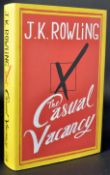 JK ROWLING - HARRY POTTER - THE CASUAL VACANCY - SIGNED FIRST EDITION