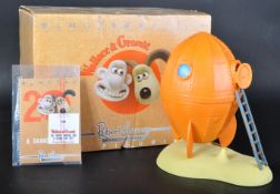 WALLACE & GROMIT - ROBERT HARROP - SIGNED LIMITED EDITION FIGURINE