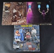 THE WHO - THREE VINYL RECORDS INCLUDING FIRST PRESSING MEATY, BEATY,