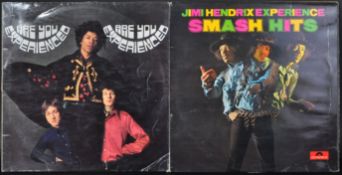 THE JIMI HENDRIX EXPERIENCE - ARE YOU EXPERIENCED AND SMASH HITS