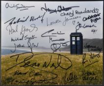 DOCTOR WHO - MULTI-SIGNED X18 AUTOGRAPHED PHOTO - AFTAL