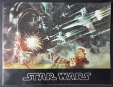 STAR WARS - ORIGINAL 1977 CINEMA PRESS BROCHURE