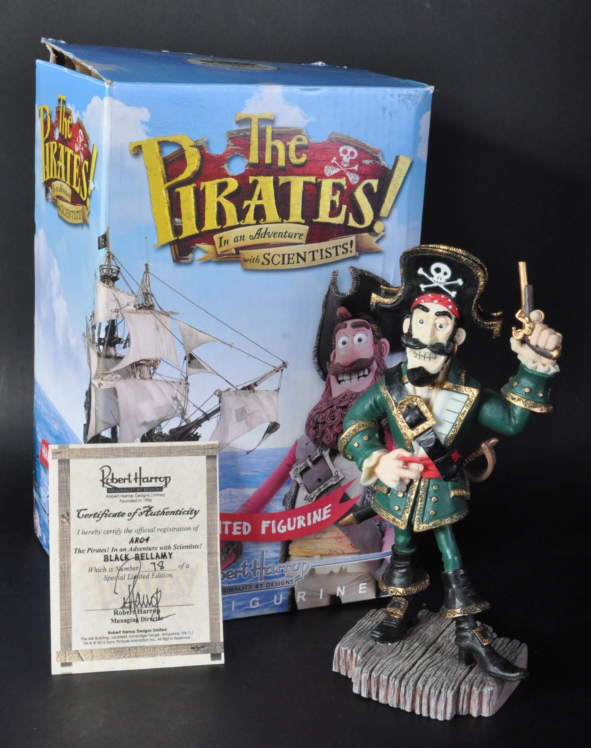 AARDMAN ANIMATIONS - THE PIRATES - ROBERT HARROP - LIMITED EDITION FIGURINE