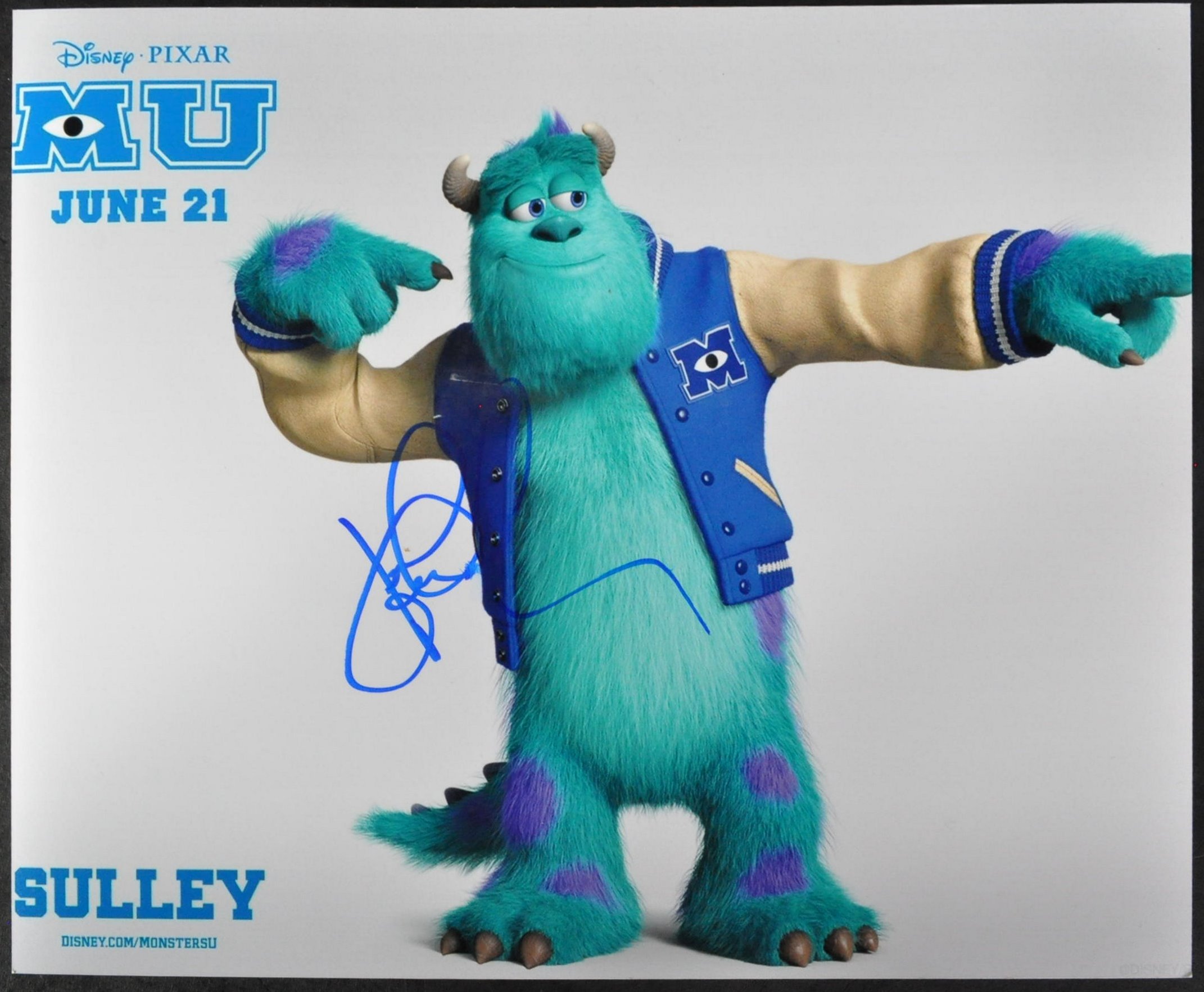 JOHN GOODMAN - MONSTERS INC - AUTOGRAPHED 8X10" PHOTO - AFTAL