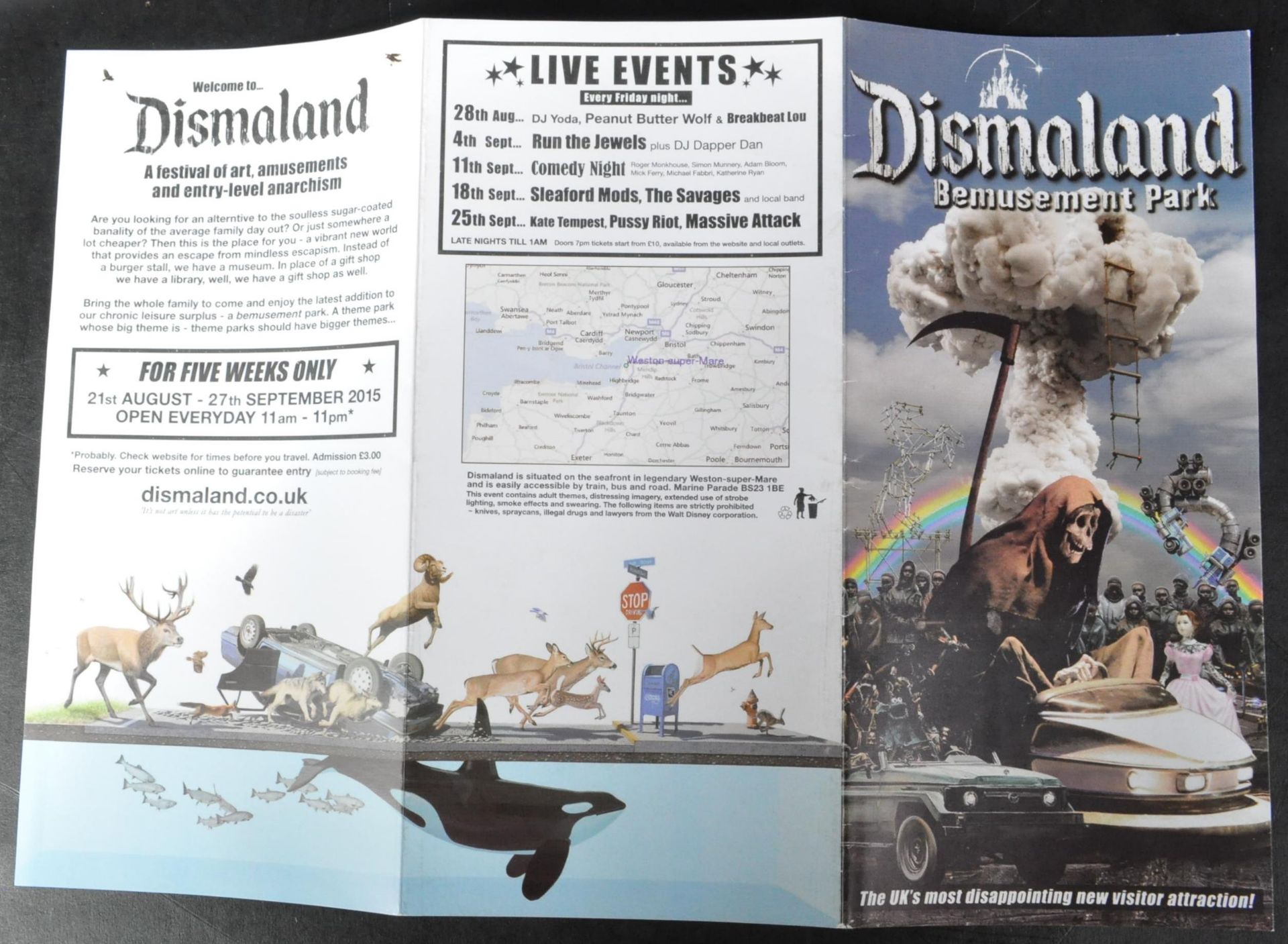 BANKSY INTEREST - DISMALAND BROCHURE, T-SHIRT & OTHER ITEMS - Image 5 of 8