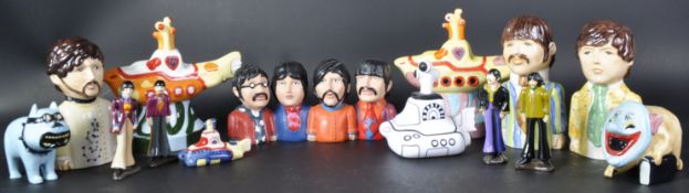 THE BEATLES - COLLECTION OF CERAMIC & OTHER FIGURINES