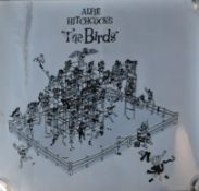 ALFRED HITCHCOCK - THE BIRDS - PRINTER'S PROOF ACETATE BOOK COVER