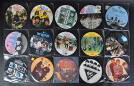 THE BEATLES ANNIVERSARY PICTURE DISC - COLLECTION OF 22 SINGLES