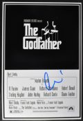 AL PACINO - THE GODFATHER - AUTOGRAPHED 12X8" POSTER - AFTAL