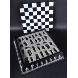 UNIQUE CONCEPTS MADE SIMPSONS PEWTER CHESS SET