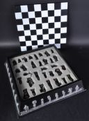 UNIQUE CONCEPTS MADE SIMPSONS PEWTER CHESS SET