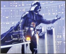 STAR WARS - DAVE PROWSE - AUTOGRAPHED 8X10" STAR WARS PHOTOGRAPH