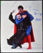 TERRENCE STAMP - SUPERMAN - AUTOGRAPHED 8X10" PHOTO - AFTAL