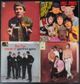 MANFRED MANN / PAUL JONES - SELECTION OF FOUR RECORD ALBUMS