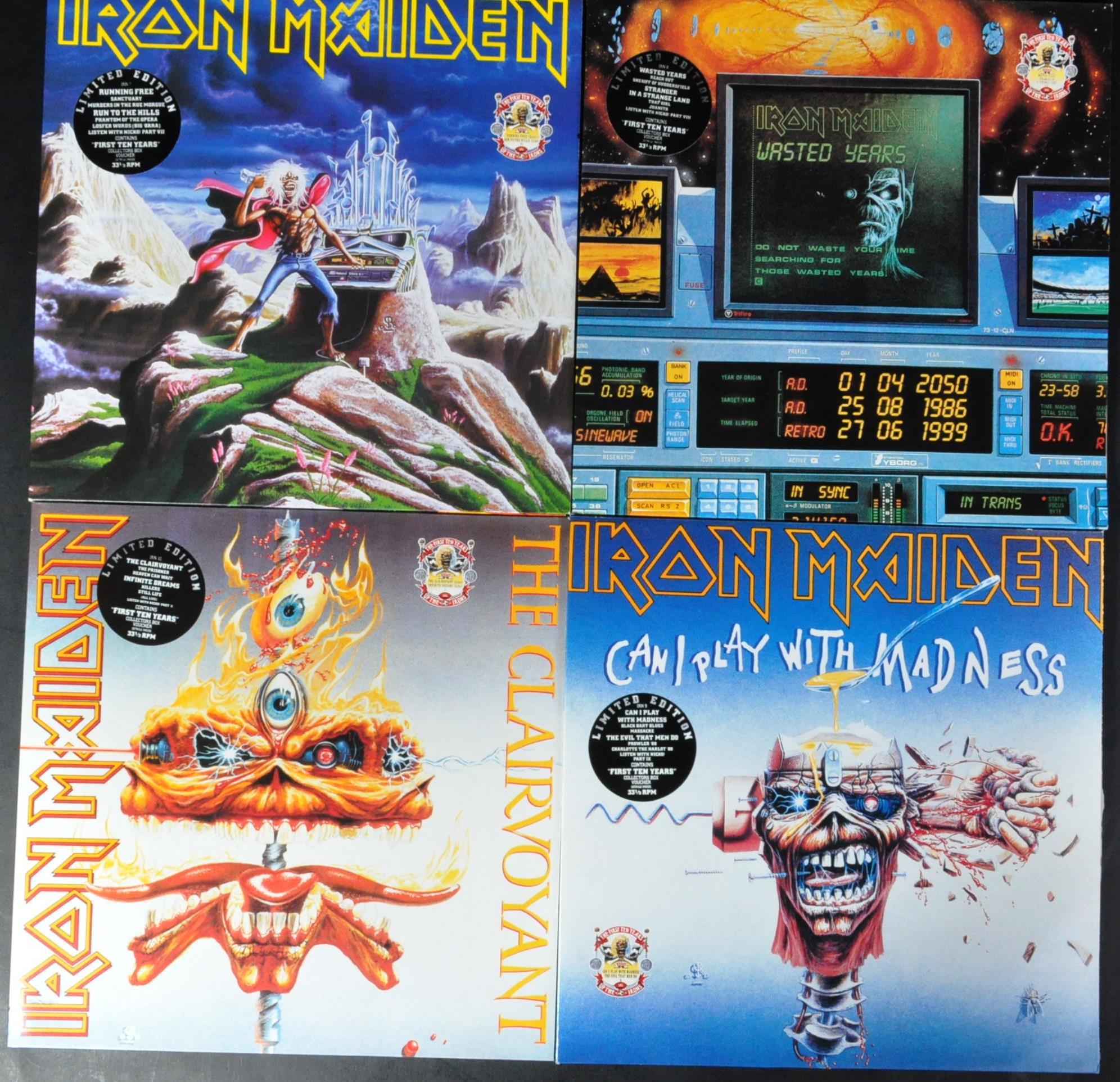 IRON MAIDEN - THE FIRST TEN YEARS - 20X 12" SINGLES BOXSET - Image 4 of 5