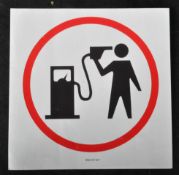 BANKSY (BRITISH 1974-) - PETROL HEAD - ORIGINAL STICKER