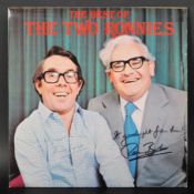 THE TWO RONNIES - RONNIE BARKER & RONNIE CORBETT DUAL SIGNED LP