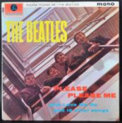 THE BEATLES - PLEASE PLEASE ME - BLACK AND GOLD PARLOPHONE LABEL