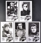 BLAKE'S 7 - CLASSIC SCI FI - COLLECTION OF AUTOGRAPHED VINTAGE CAST CARDS