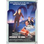 JAMES BOND - LICENSE TO KILL (1989) - ONE SHEET MOVIE POSTER