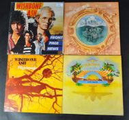 WISHBONE ASH - FOUR VINYL RECORD ALBUMS ALL IN VG+ - NM CONDITION